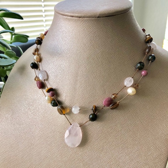 J. Crew Jewelry - J.Crew Gemstone Necklace